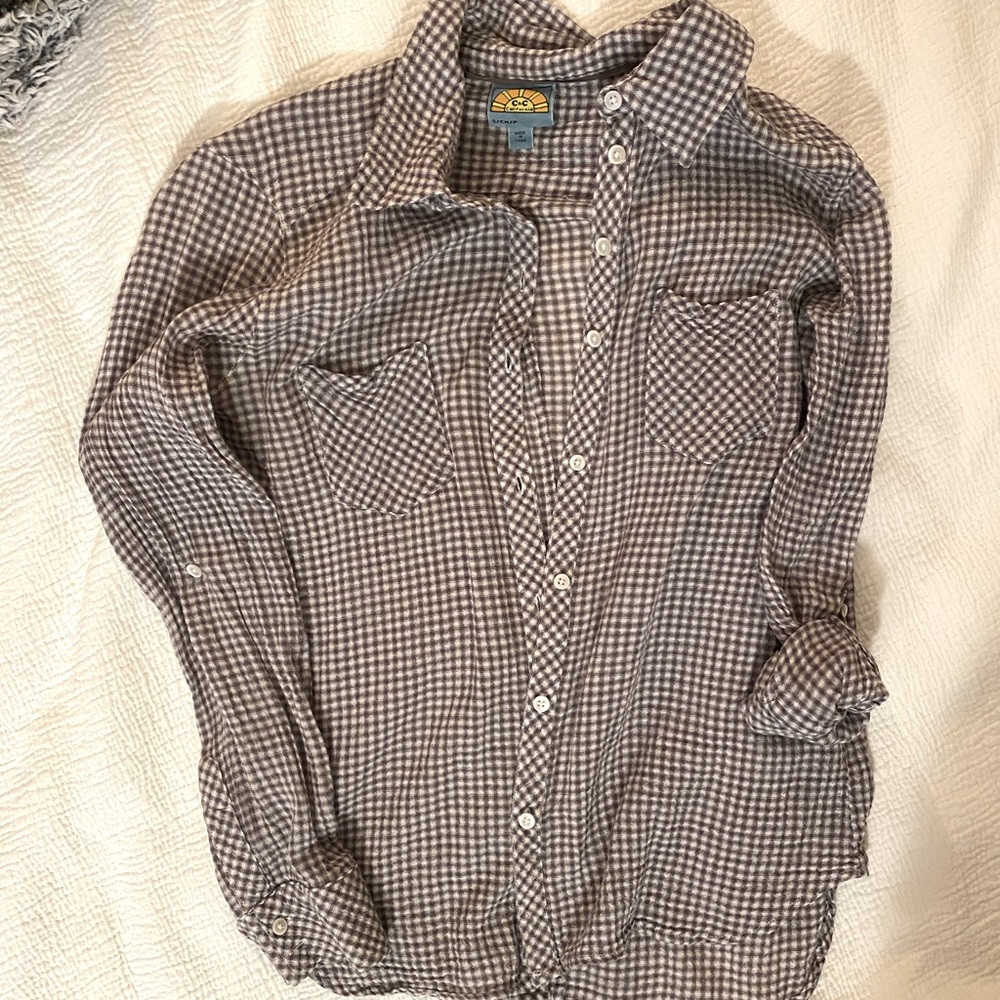 C&C California Gauzy button up